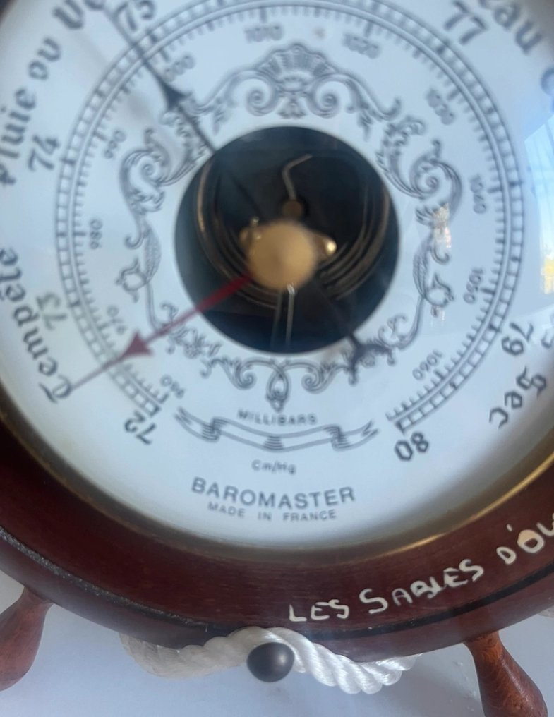 Baromaster France Ship's barometer - Messing, Træ, Harpiks #3.2