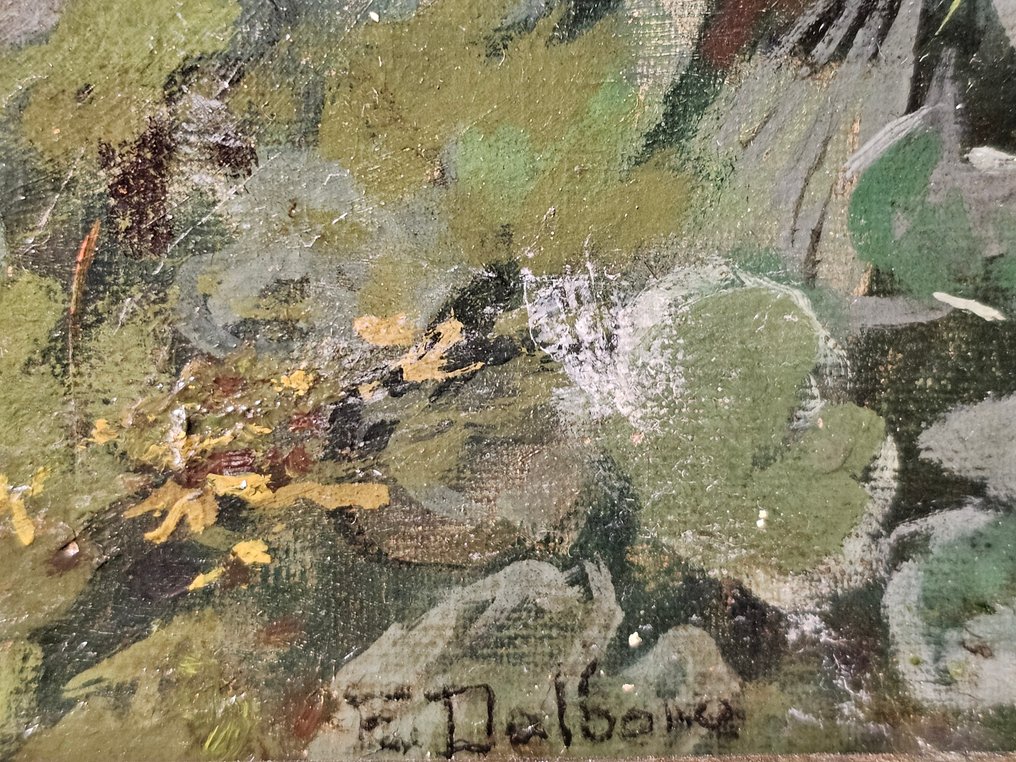 Edoardo Dalbono (1841 - 1915) - Alba su Napoli #2.1