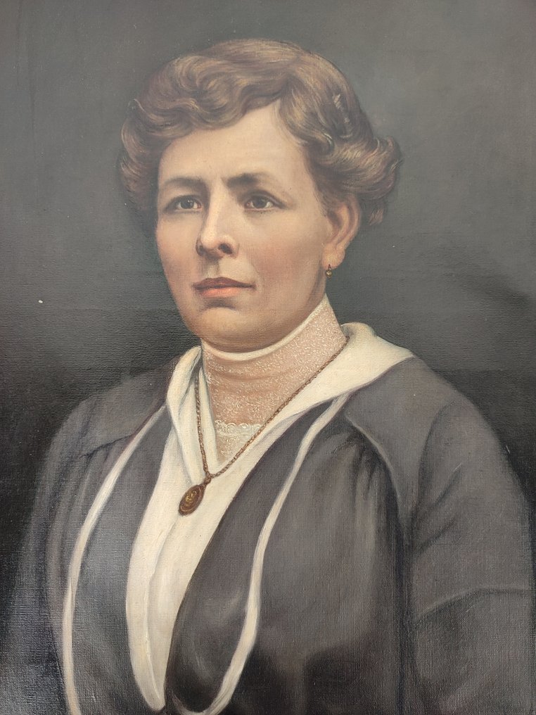 比利时学校 (XIX) - Portret van een vrouw #1.0