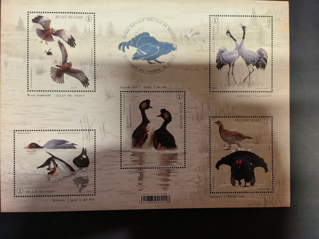 Belgium 1962/2024 - 22 blocks, 2 booklets, and 4 sheets (F) Belgium, between 1962 and 2024, mint never hinged. #4.3