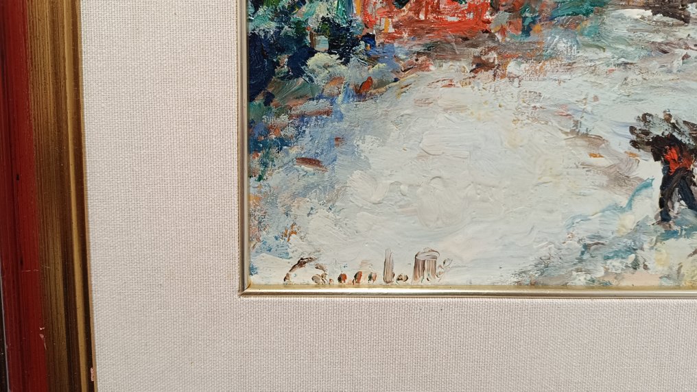 Gaetano Bocchetti (1888-1990) - Nevicata #3.2