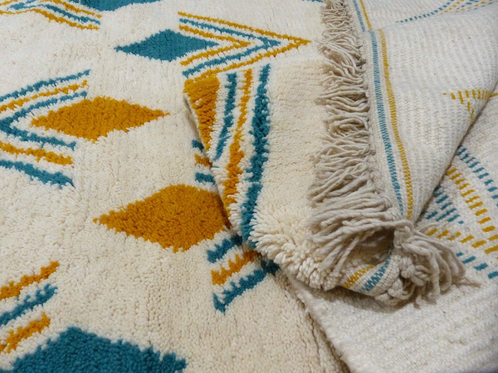 Berber - 小地毯 - 215 cm - 150 cm - 贝尼瓦莱恩地毯 #3.2