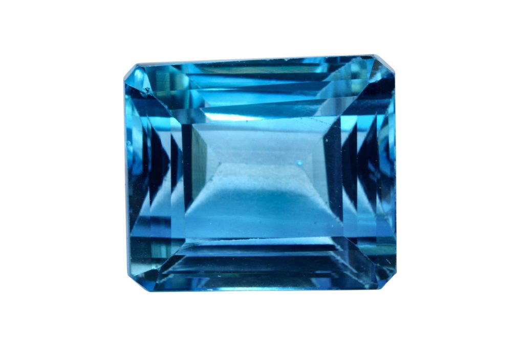 Zonder minimumprijs Blauw Topaas - 31.45 ct - Instituto Gemólogico Español (IGE) #1.0