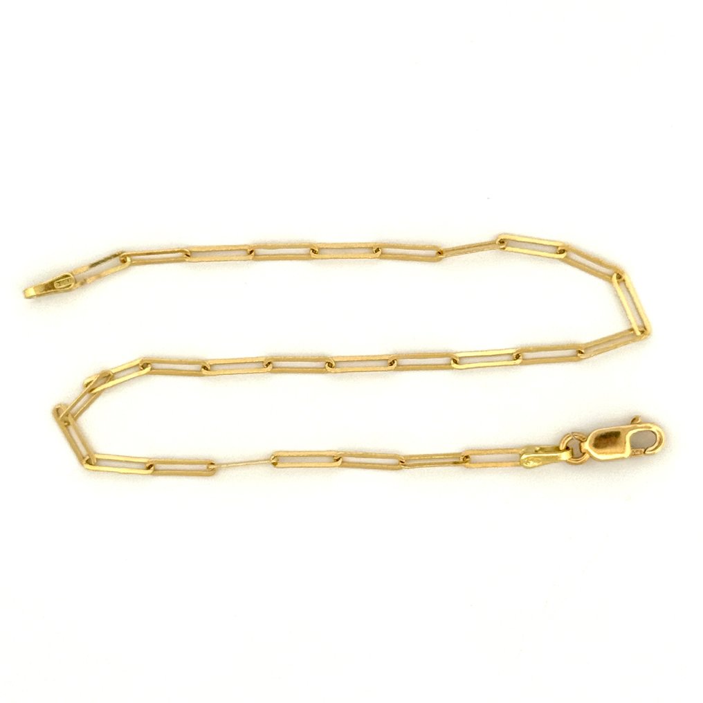 χωρίς τιμή ασφαλείας - Handmade - Βραχιόλι - 1.6 g - 18 καράτια Κίτρινο χρυσό #4.3