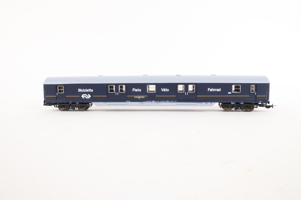 Sachsenmodelle H0 - 14639 - Model train (1) - International bicycle carriage, ex DB MRZ - NS #2.1