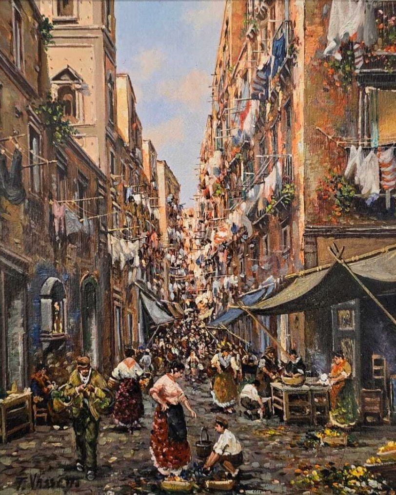 Francesco Vassetti (1936-2020) - Via S. Chiara Napoli #1.0