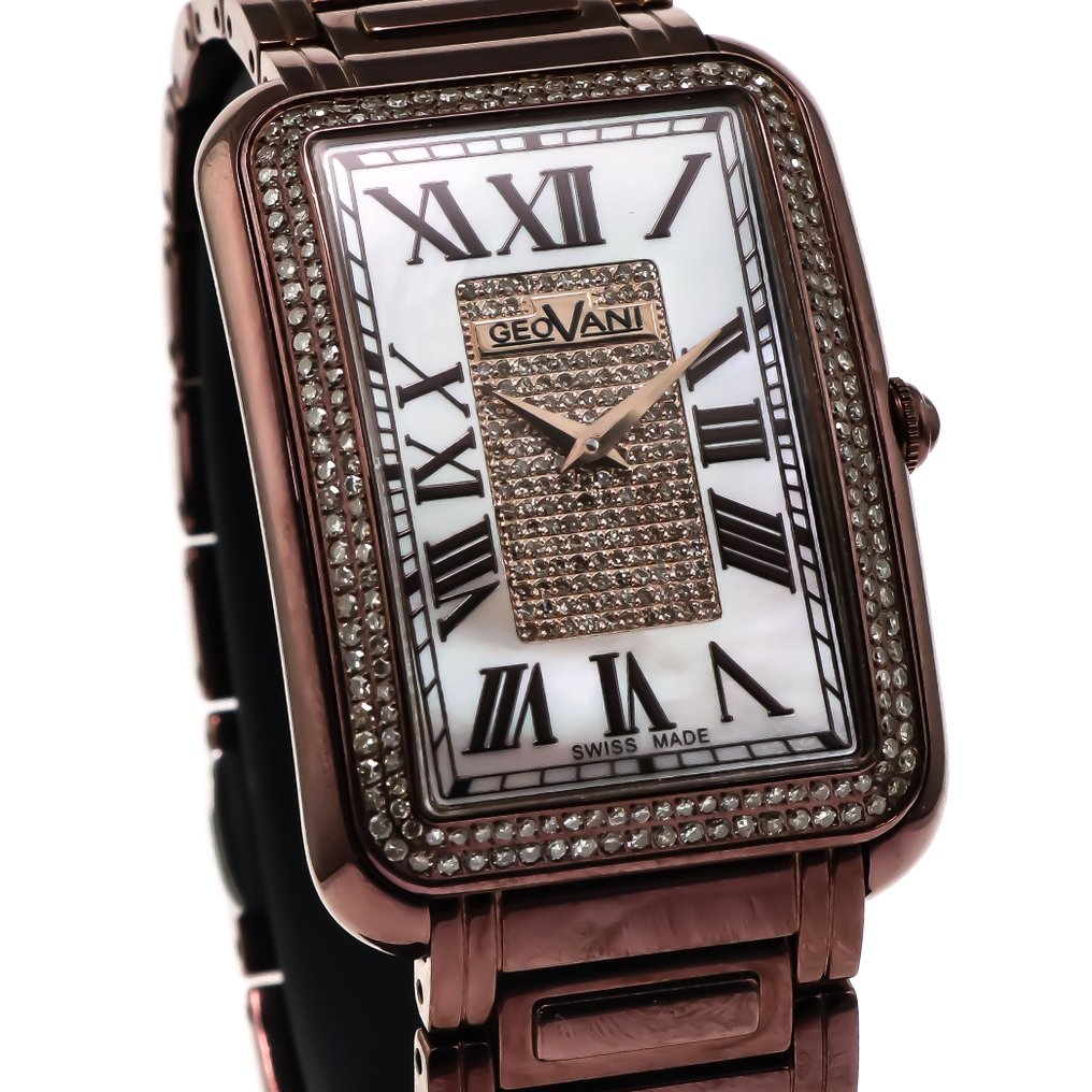 Geovani - Diamond Swiss Watch - GOB501-CC-D-7 - Zonder minimumprijs - Unisex - 2020+  #1.0