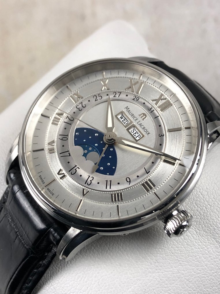 Maurice Lacroix - Masterpiece Phase de Lune - MP6428-SS001-11E - Homem - 2010-2020 #2.1