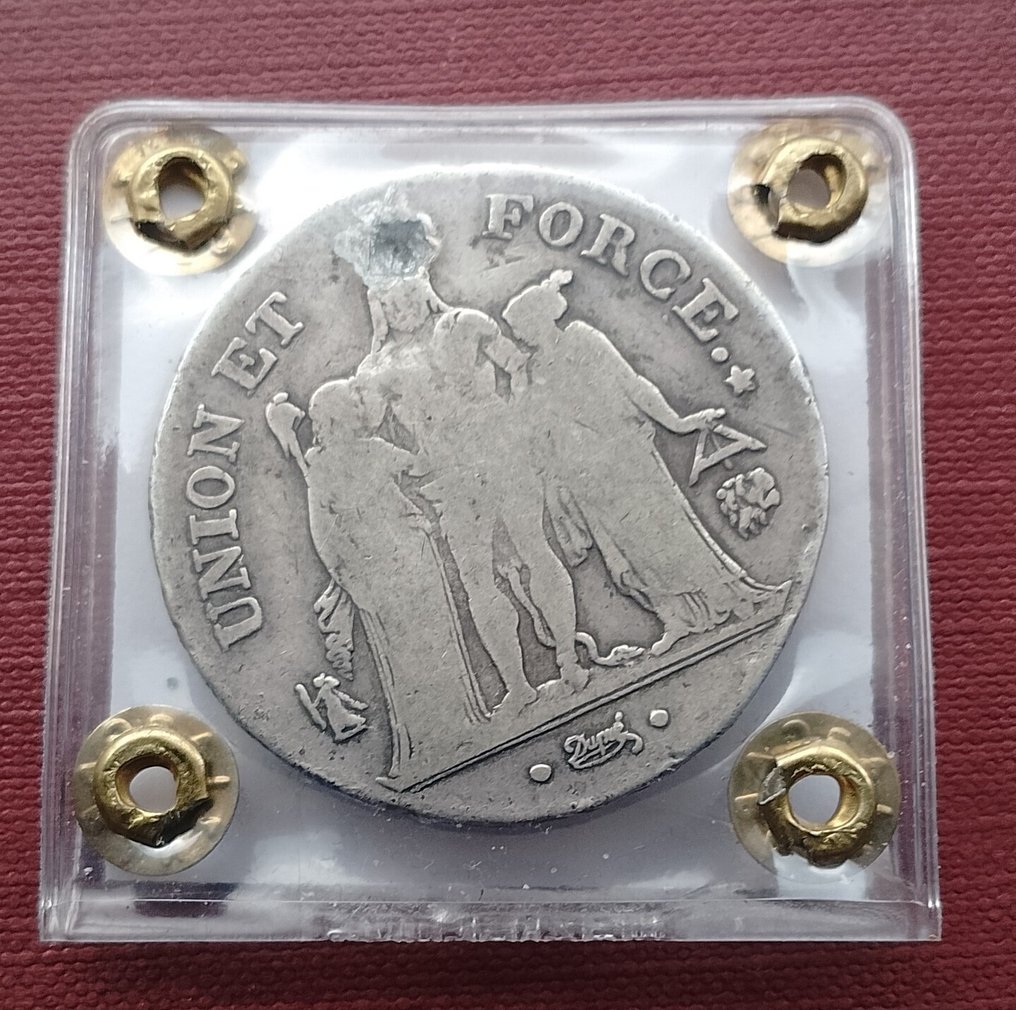 Frankrig. 5 Francs An 8-L, Bayonne (Ingen mindstepris) #1.0