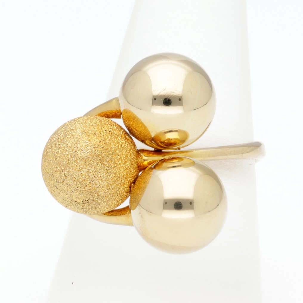 Bague - 18 carats Or jaune #1.0