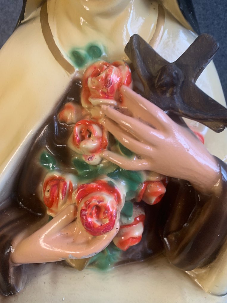 Billede - Helgen Thérèse - Gips - 1940-1950 #3.2