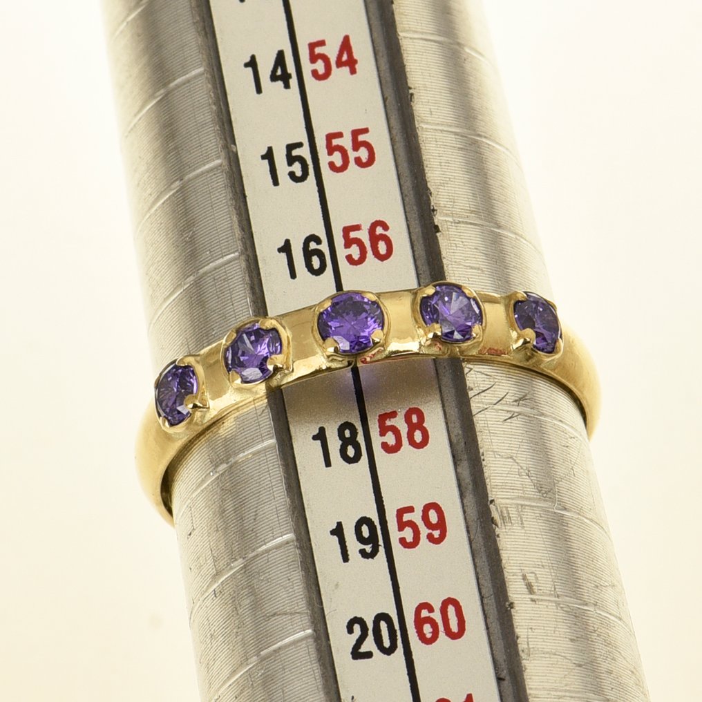 Nincs minimálár - Gyűrű - 14 kt. Sárga arany #2.1