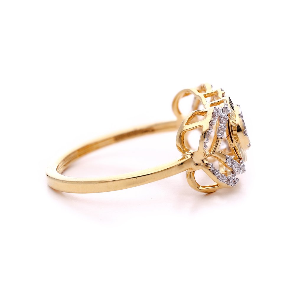 戒指 - 18 克拉 黃金 - 0.30ct. tw. 鉆石 (天然) - 18Karat Miracle Ring #2.1