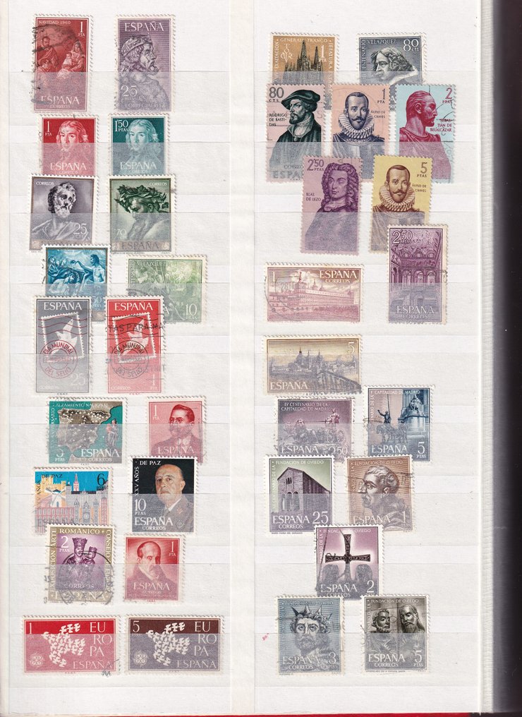 欧洲 1936/2000 - 欧洲 1936 - 2000 年，库存簿 西班牙/德国 柏林/联邦德国 #3.2