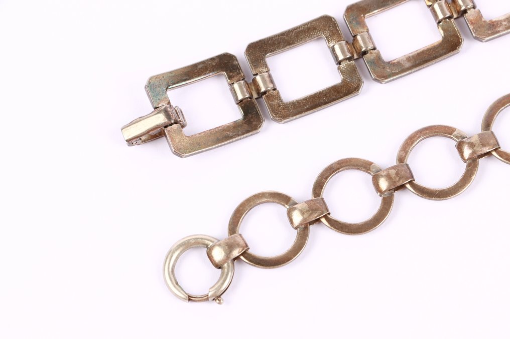 沒有保留價 - 手鈪 銀 - 两个复古 #3.2