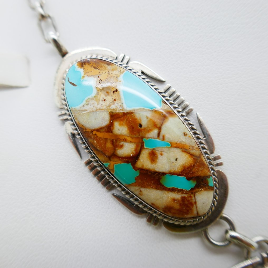 頸鏈 - 美國 John Nelson - Navajo  (沒有保留價) #3.2