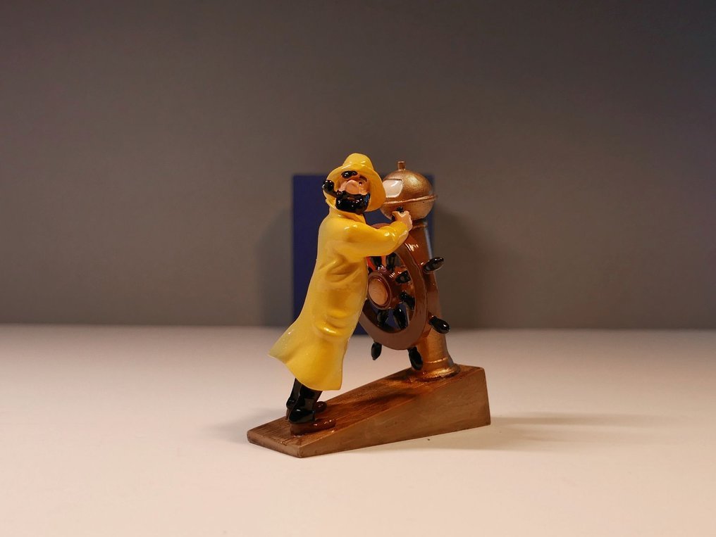 Hergé Moulinsart Plomb - Collection Classique - 1 - Pixi 46933 - Haddock à la barre - 2000 #3.2