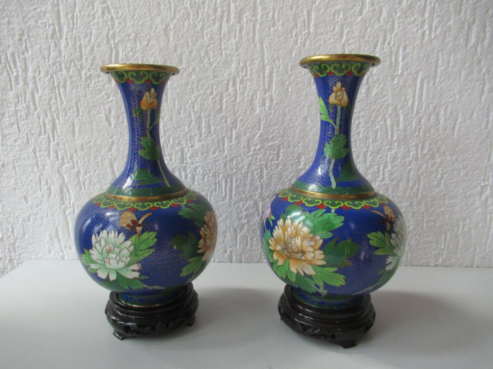 花瓶 - Koper珐琅 - 中国  (没有保留价) #1.0