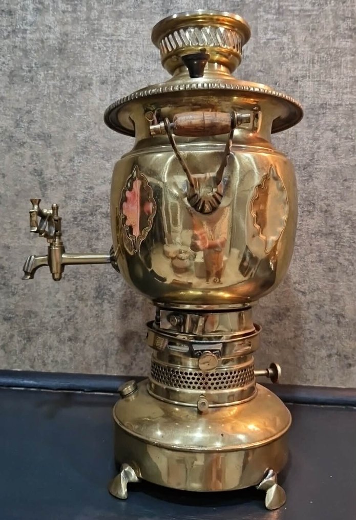 Samovar - Kobber, Messing #4.3