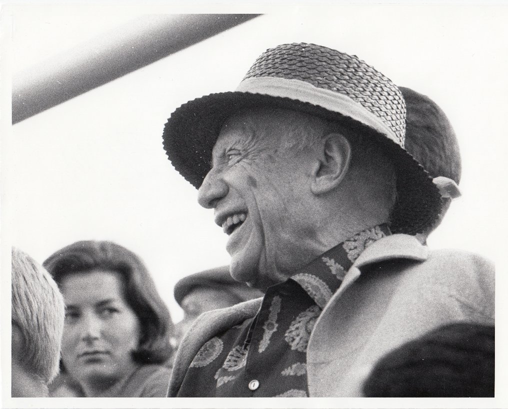 Hubertus Hierl (1940) - Pablo Picasso bei einem Stierkampf in Fréjus (7.8.1966) #1.0