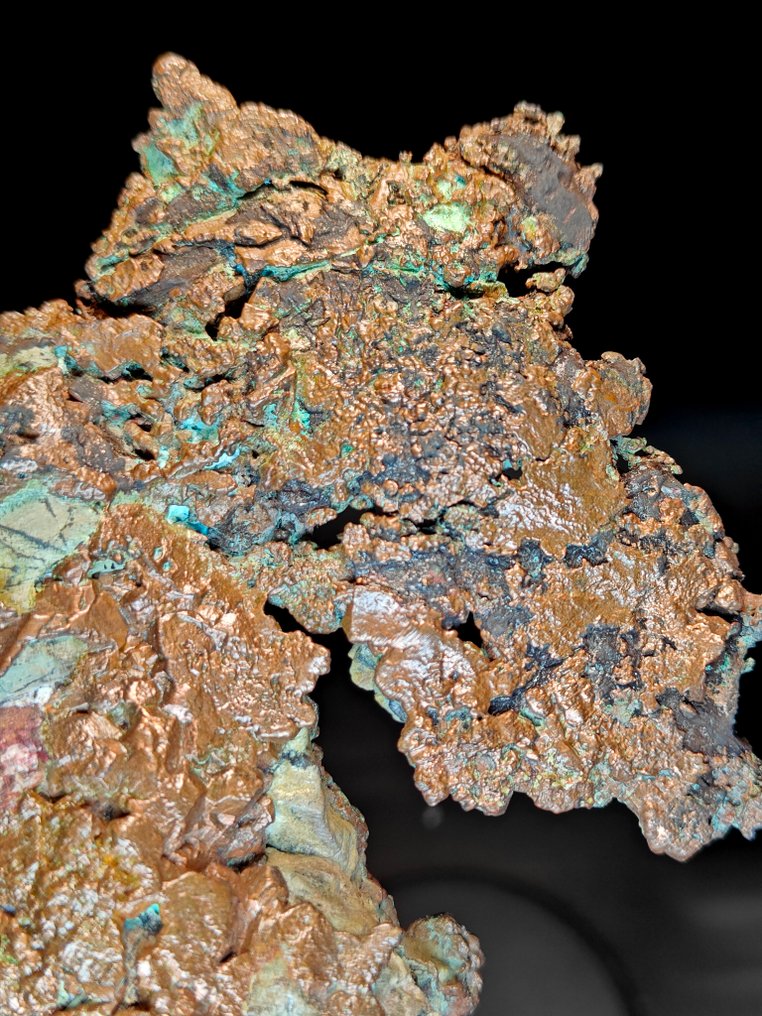 Native copper 矩陣晶體 - 高度: 12 cm - 闊度: 8 cm- 753 g #4.3