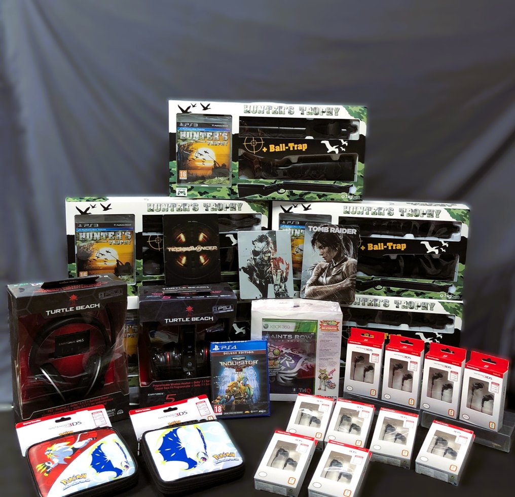 Sony, Nintendo, Microsoft, Turtle Beach - Xbox 360 - Colección de juegos y accesorios - Video game - In original sealed box #1.0