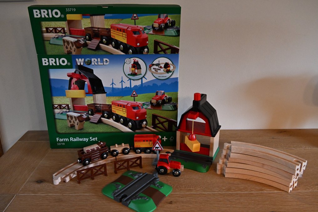 Brio - Toy train Country Life Set (33516) & Farm Railway Set (33719) #2.1