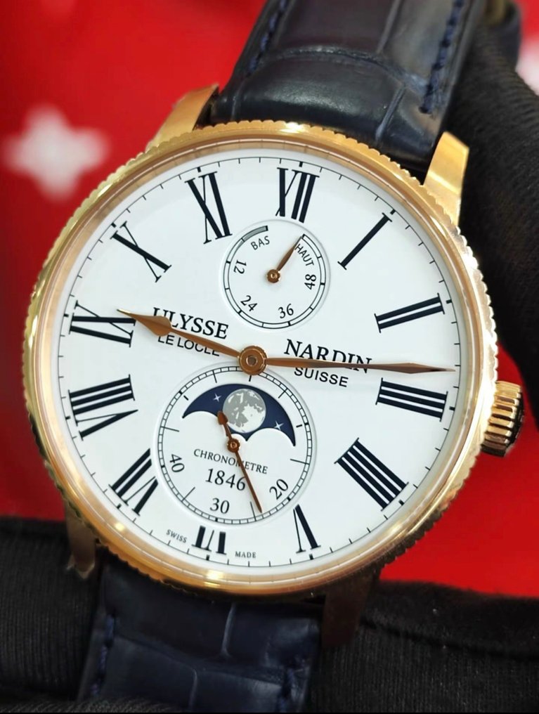 Ulysse Nardin - Marine Torpilleur Moonphase - 1192-310-0A/1A - Herren - 2024 #3.2
