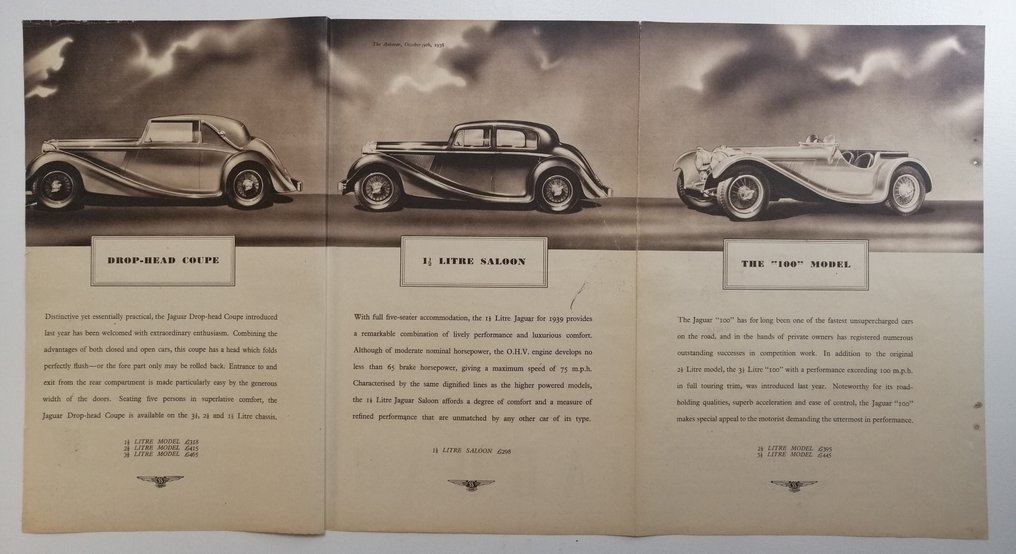 The 1939 Jaguar - Brochure - 1938 #4.3