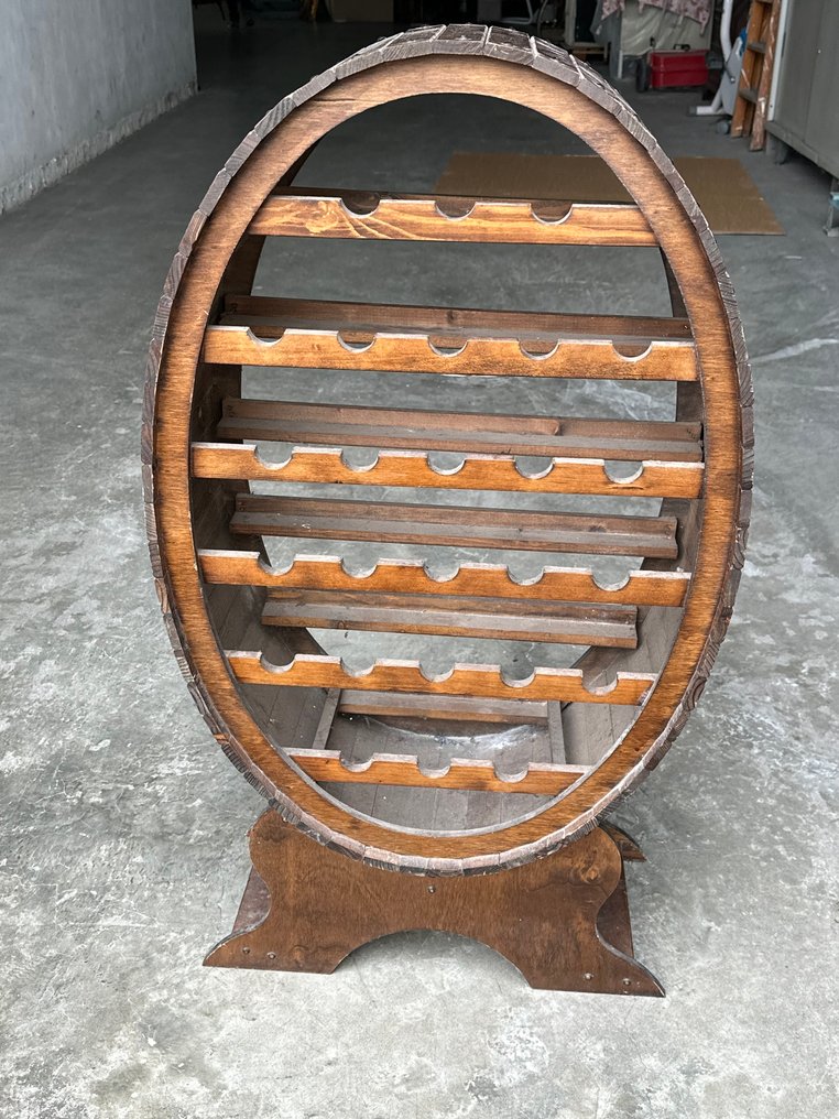 Wine rack - oak - Oak bottle holder #1.0