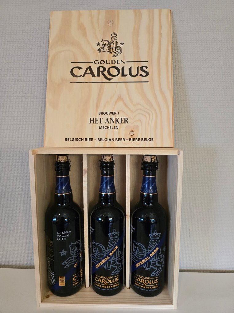 Het Anker - Cuvée Van De Keizer - Imperial Dark 2019 - 75cl - 3 bottles #1.0