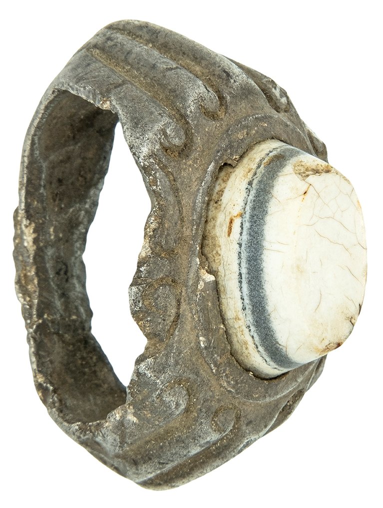 Muinainen Rooma Hopea Ring - 30.5 mm #1.0