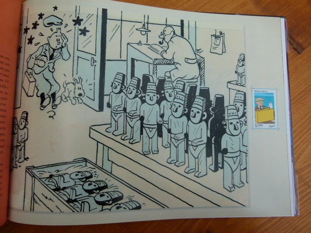 法国 2007 - 稀有作品《与丁丁一同旅行的邮票》，附完整系列的邮票册子。 #3.2