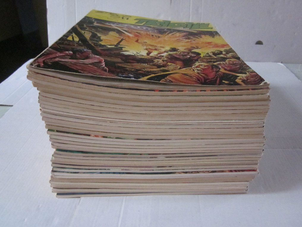 Trigië 1 t/m 35 - Complete reeks SC - 35 Album - Prima ediție - 1973/1985 #2.1