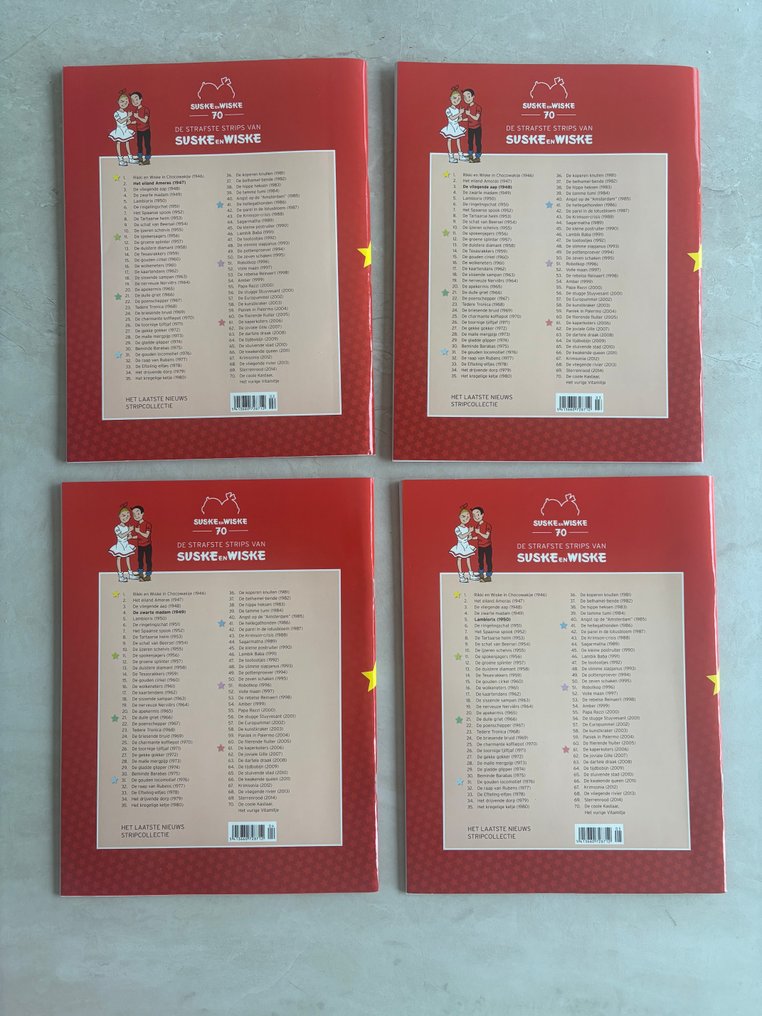 Suske en Wiske 1 t/m 70 - De 70 strafste strips van Suske en Wiske - 70 Album - 2015 #2.1