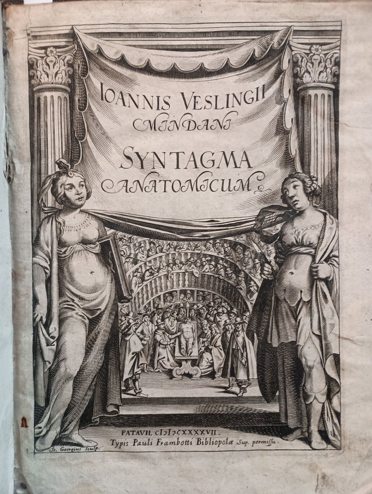 Johann Vesling (1598-1649) - Syntagma Anatomicum - 1647 #1.0