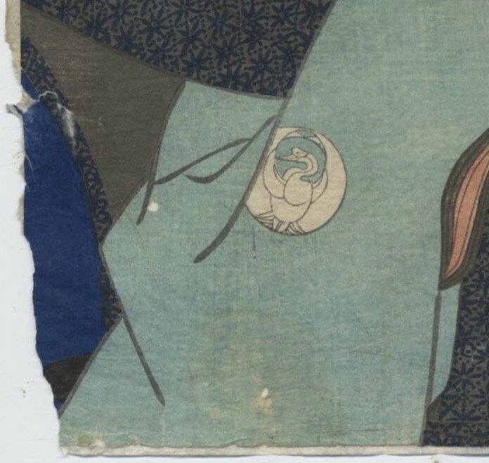 Kabuki actor from the series Assorted Famous Places of the Eastern Capital in the Four. - Paper - Utagawa Kunisada (1786-1865) - Japan - Edo Period (1600-1868) #3.2