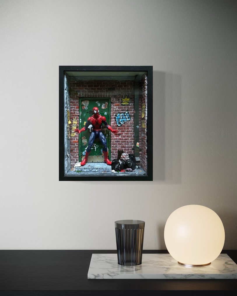 Sergiusz Kurczuk - NYC Idustrial Diorama 1:12 Shadowbox #4.3