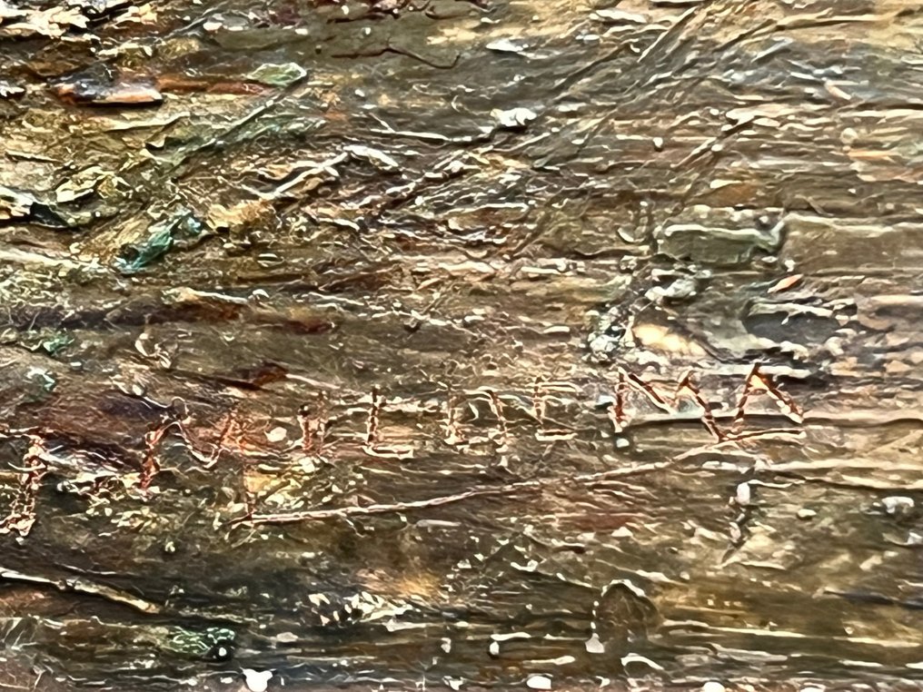 Johan Miedema (1870-1952) - Herfst in sterrenbos #2.1