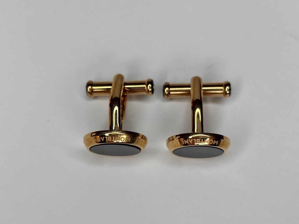 Montblanc - Ónice - Chapado en oro - Gemelos #4.3
