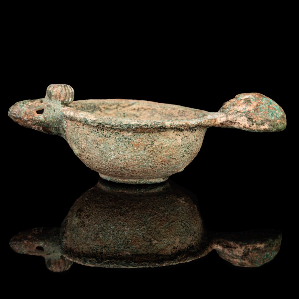 Αρχαία Ρωμαϊκή Γεμιστήρας λαδιού από μπρούντζο (χωρίς τιμή ασφαλείας) #1.0