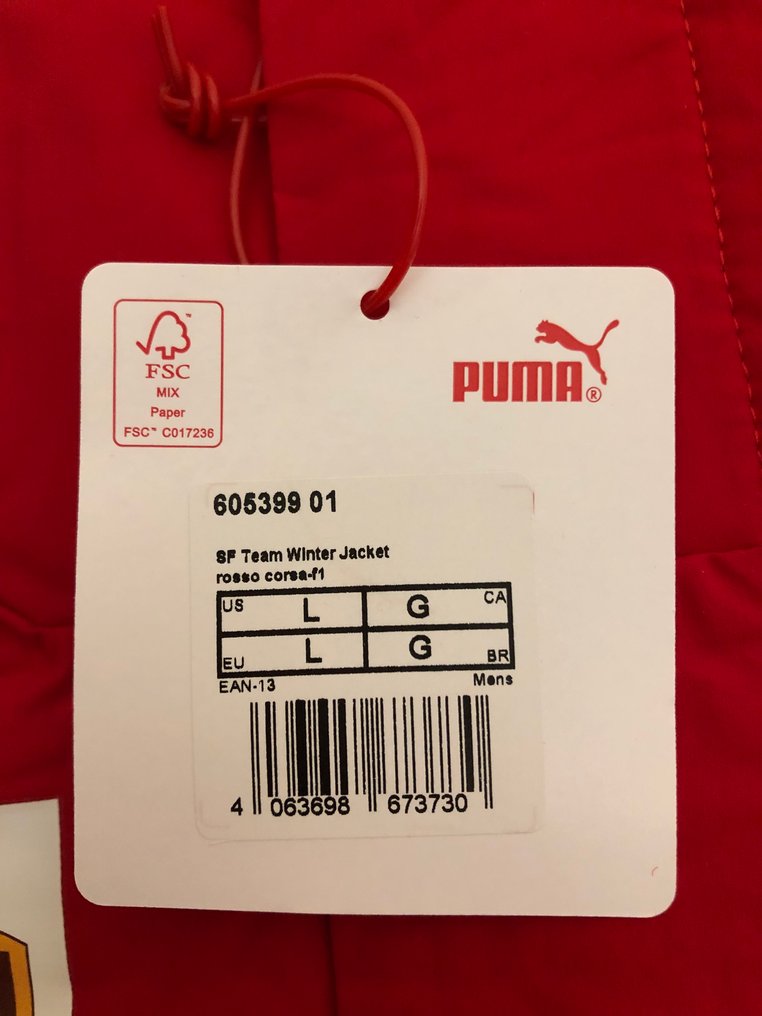 Ferrari - Formula One - Winter Jacket - 2021 - Team wear #1.0