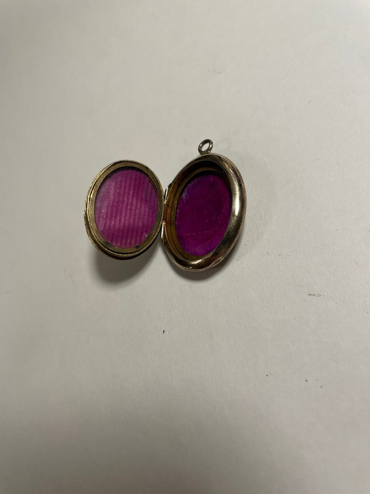 Pendentif en forme de médaillon - 14 carats Or jaune #2.1