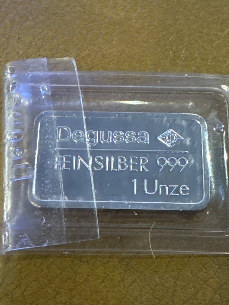 World. Silver bar VW Käfer 1952 - 1 oz (No reserve price) #1.0