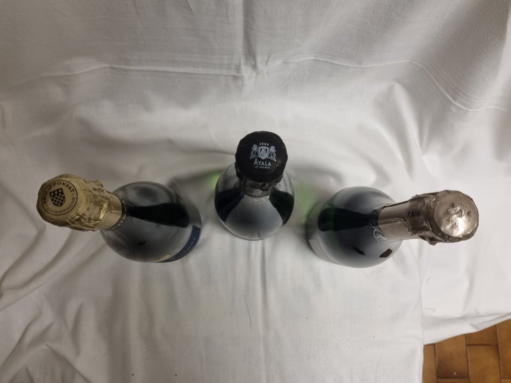 Philipponnat, Ayala, Royale Réserve Non Dosé; Brut Majeur; Brut Nature - Champagne Brut Nature, Brut - 3 Flasker (0,75 L) #3.2