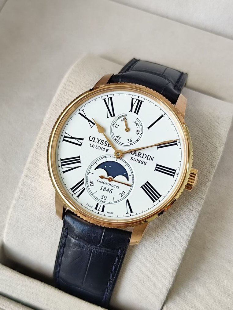 Ulysse Nardin - Marine Torpilleur Moonphase - 1192-310-0A/1A - Herren - 2024 #1.0