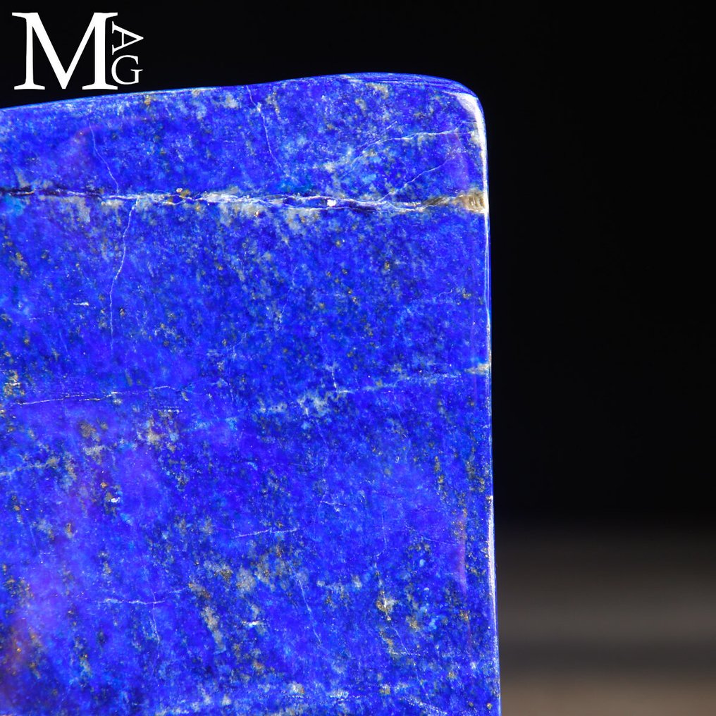Wonderful Quality Lapislazzuli Specimen - Natural Deep Blu Color - Altezza: 89 mm - Larghezza: 91 mm- 505 g #4.3