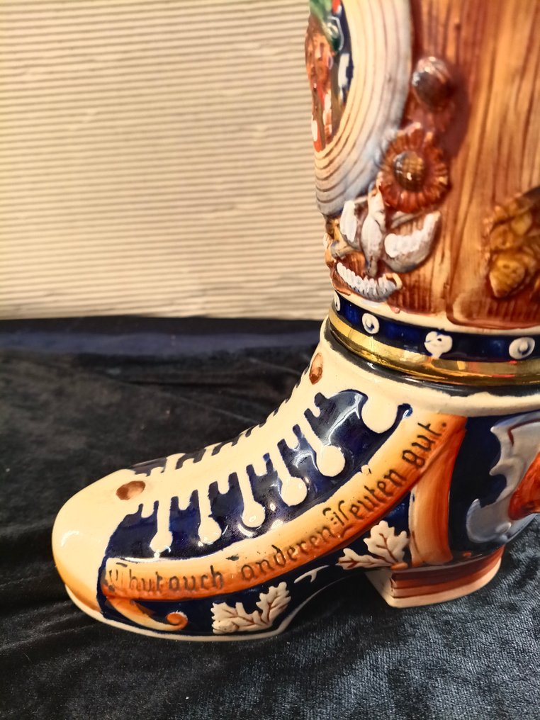 DGBM - 啤酒杯 (2) - 啤酒靴 - 陶瓷 #4.3