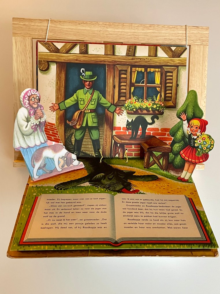 V. Kubašta - Roodkapje. Pop-up boek - 1961 #4.3