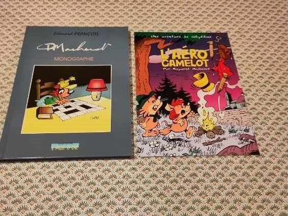 Macherot - Monographie + L'Aéro Camelot - C + jaquette - 1 Album - 限量版 - 2002 #1.0